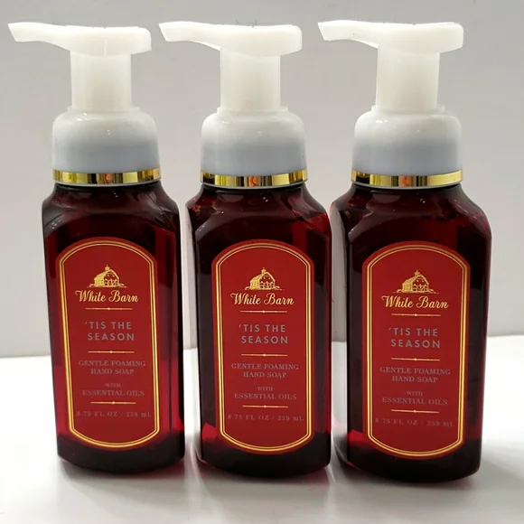 *3 White Barn - TIS THE SEASON - Foaming Hand Soap - Picture 1 of 6